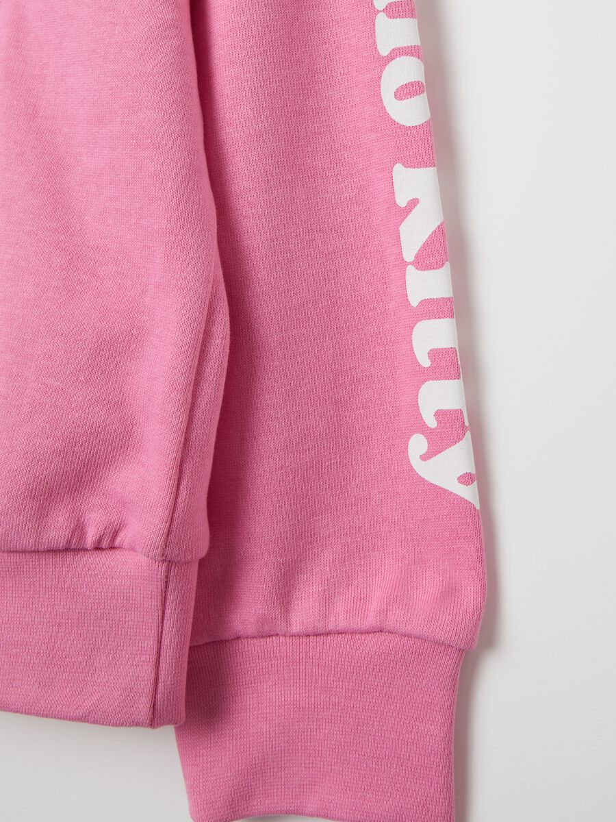 Sweatshirt in French terry with Hello Kitty patch_2