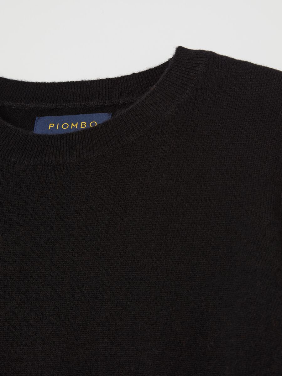 Wool pullover with round neck_5