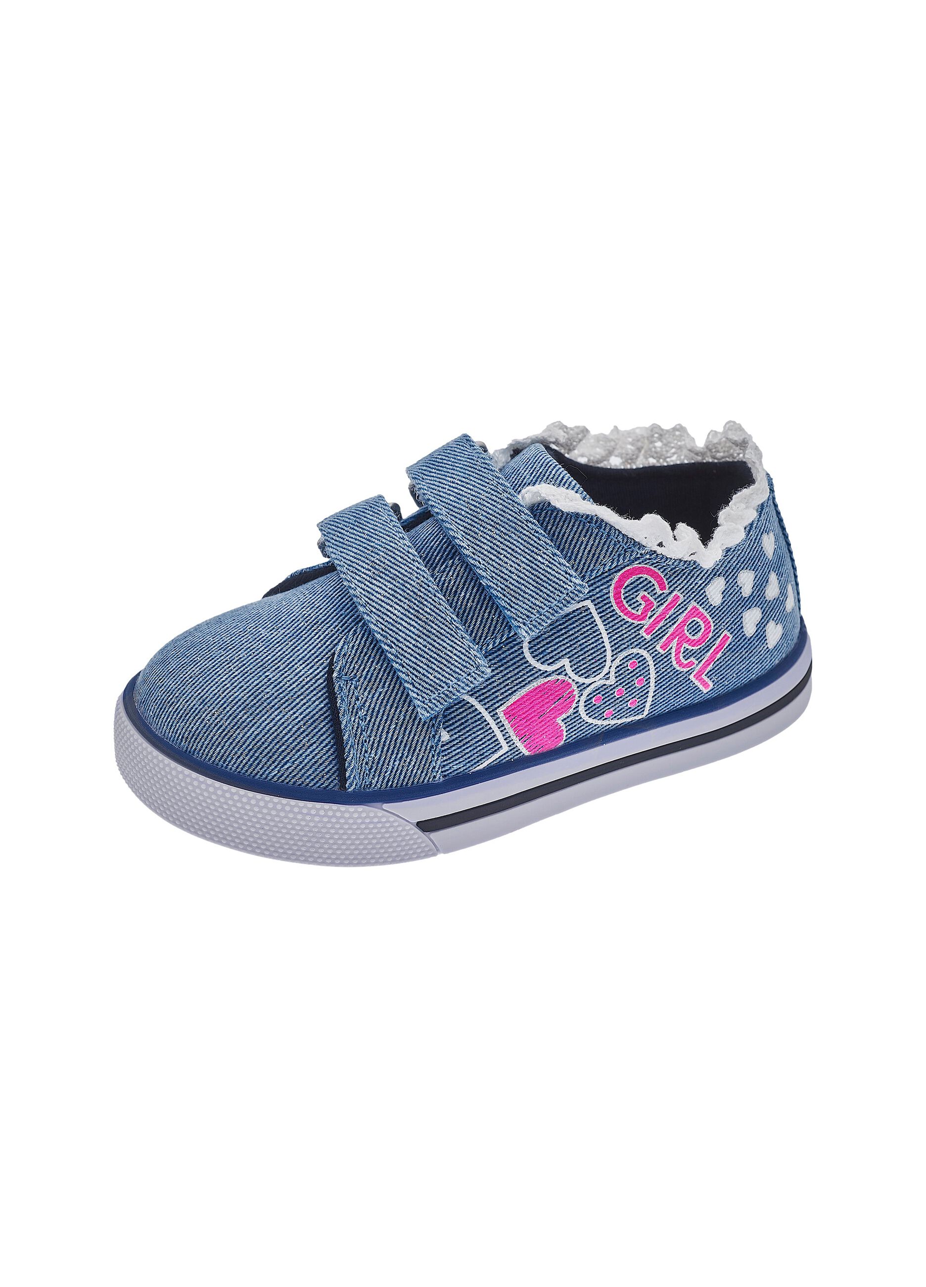 Calla sneakers with crochet insert
