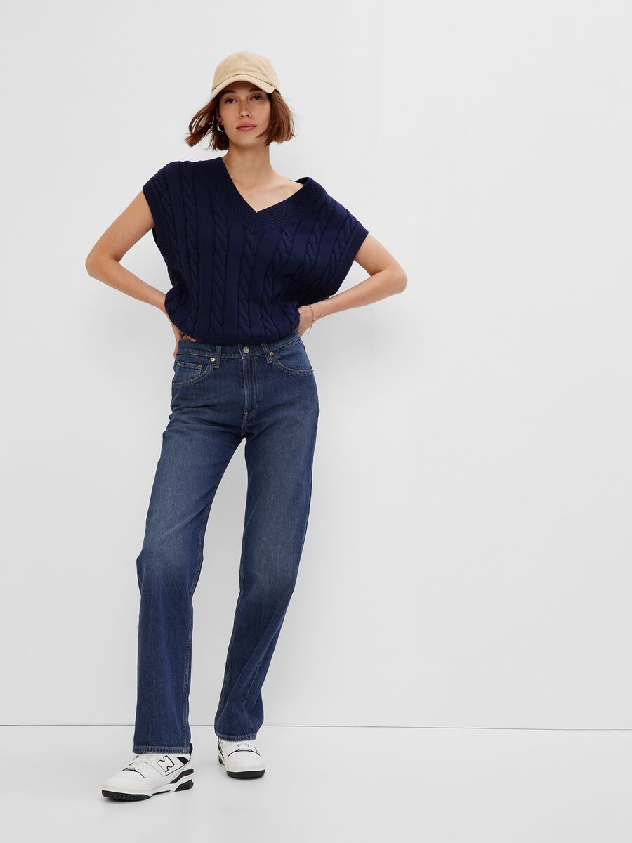 Loose-fit jeans with five pockets_0