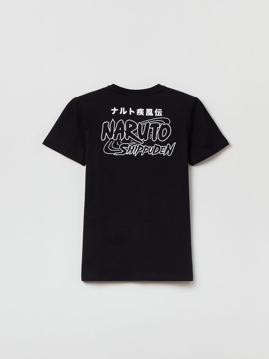 Cotton T-shirt with Naruto print_1