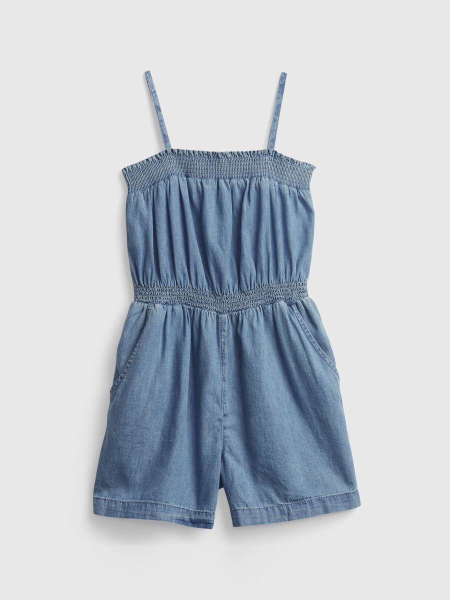 Short denim jumpsuit_0