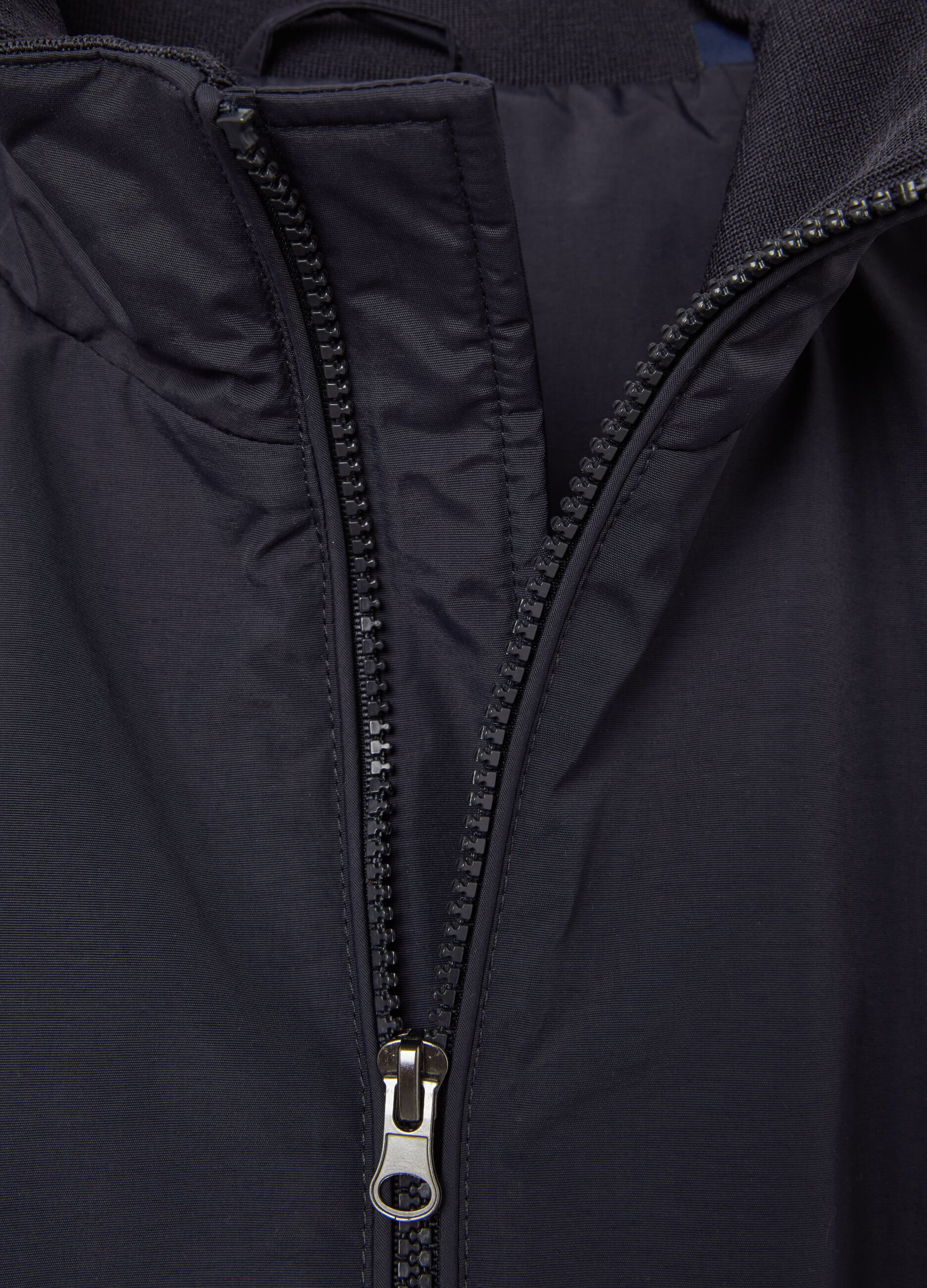 Bomber full-zip a collo alto