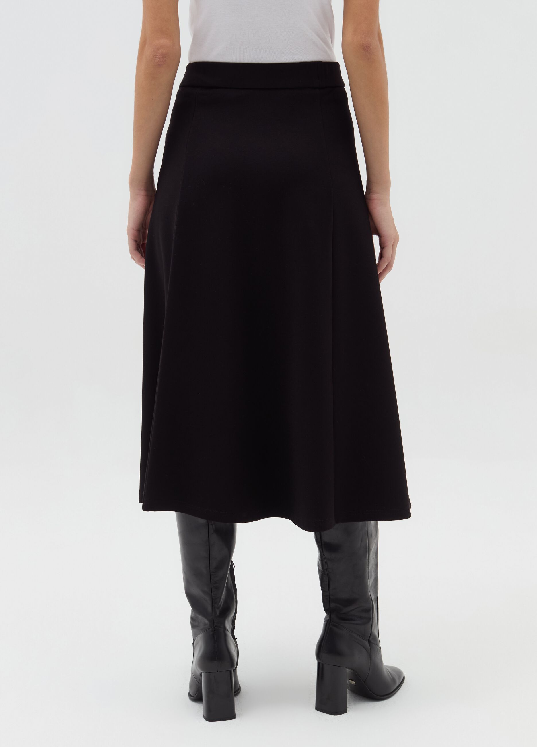 Full midi skirt