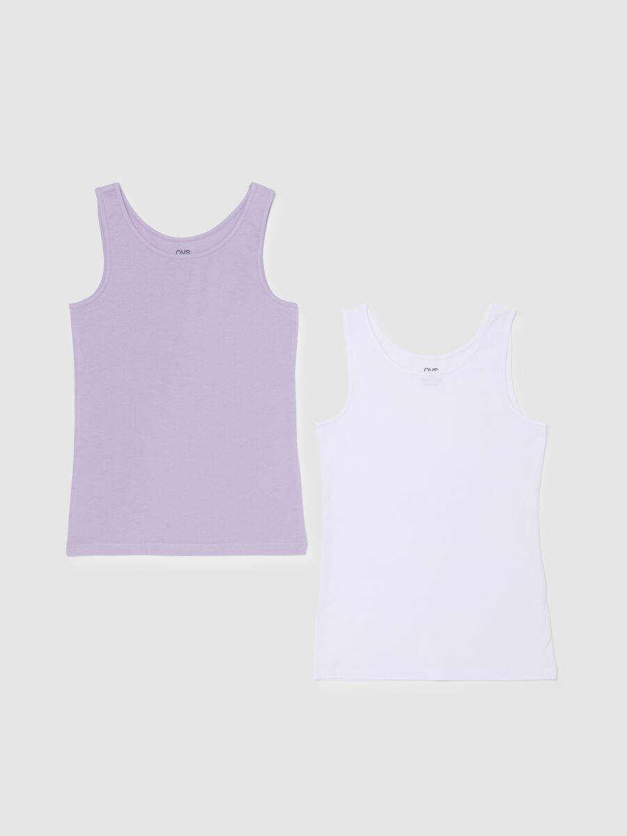 Two-pack organic cotton vests_0