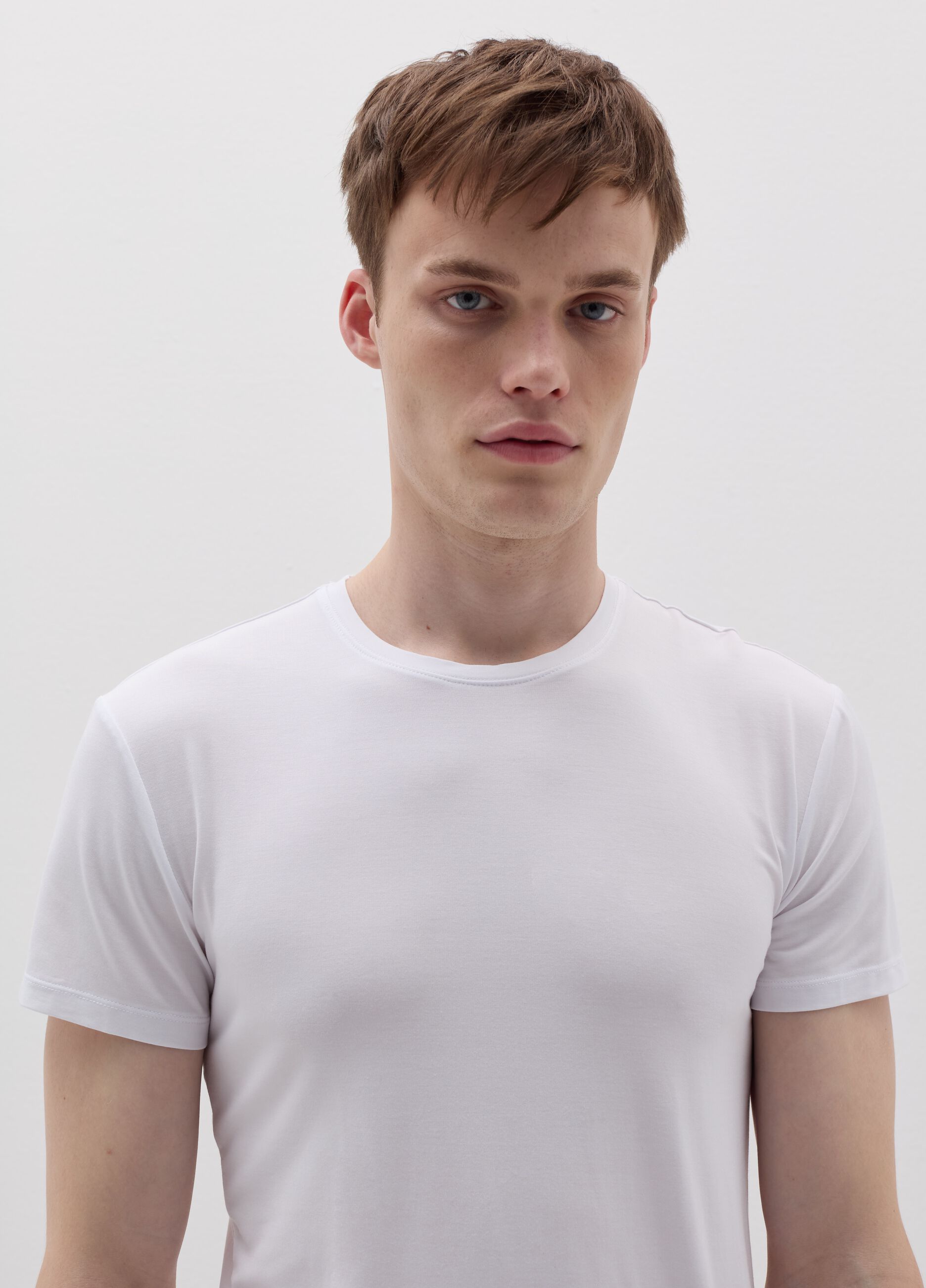 Stretch modal undershirt