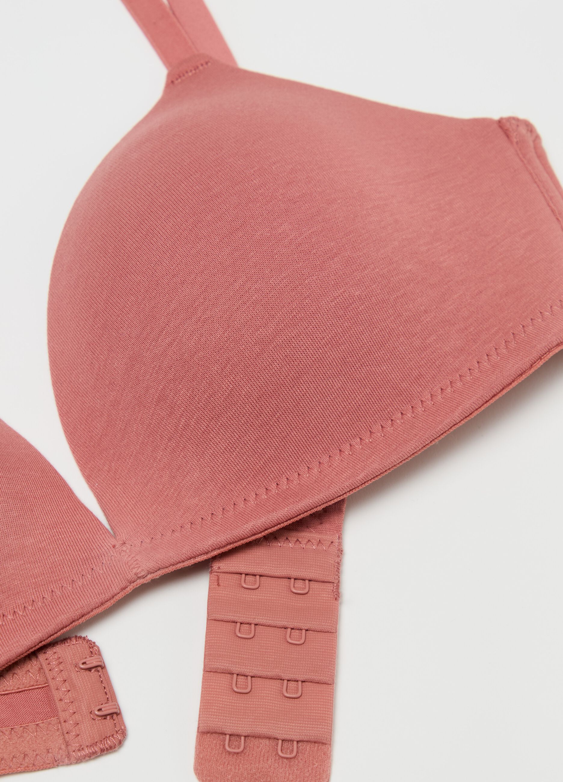 Sara triangle bra in organic cotton