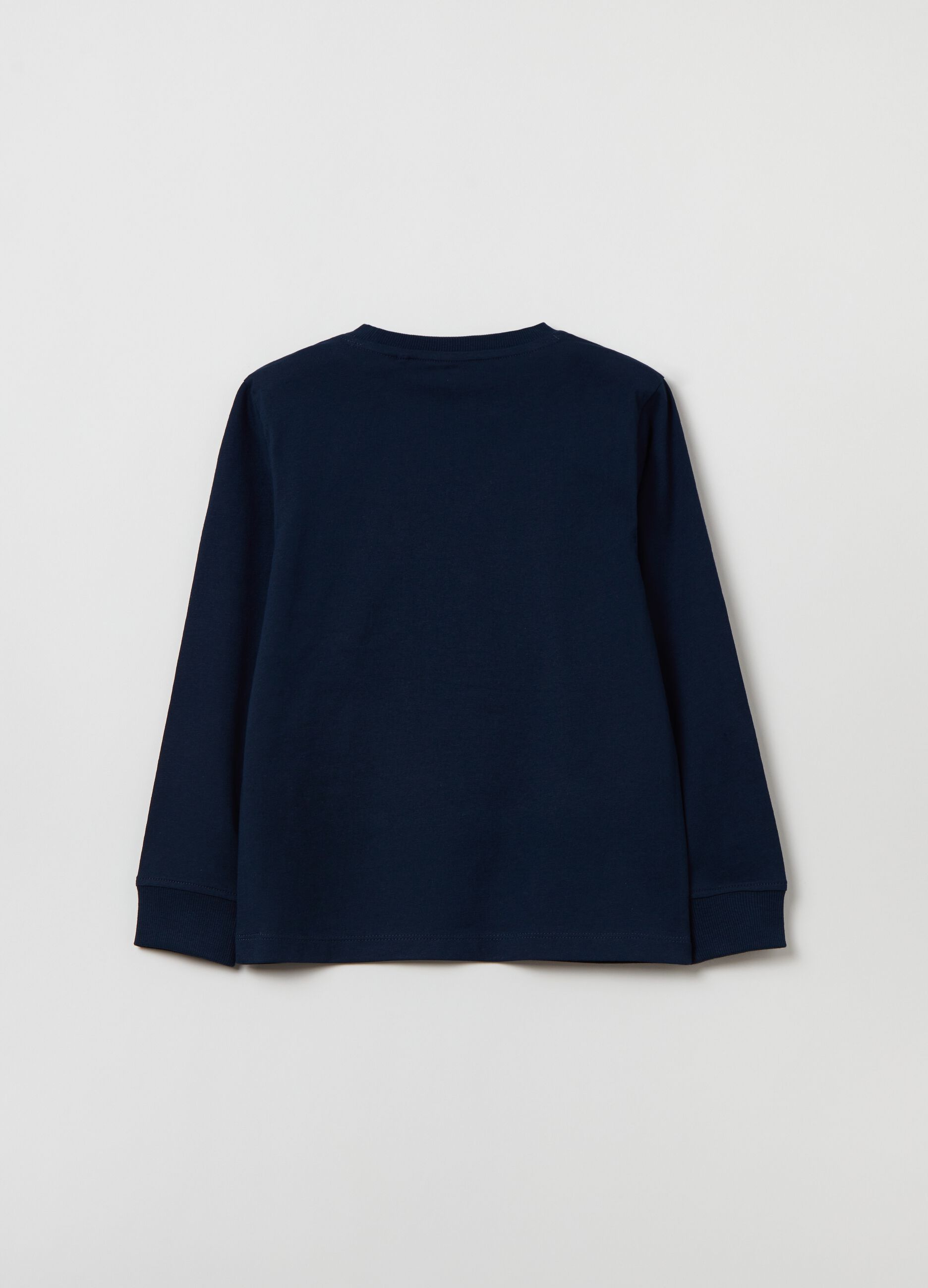 Long-sleeved T-shirt in cotton