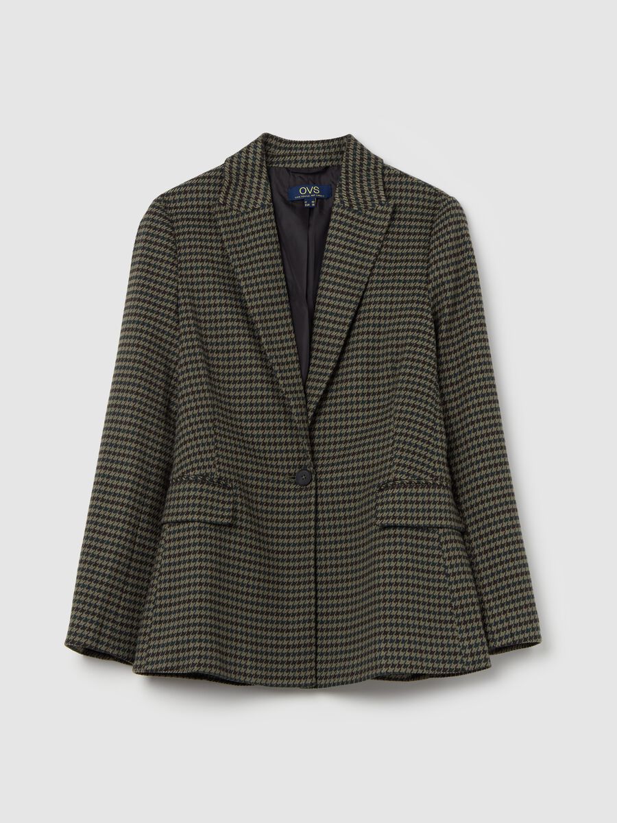 Single-breasted blazer with pockets_4