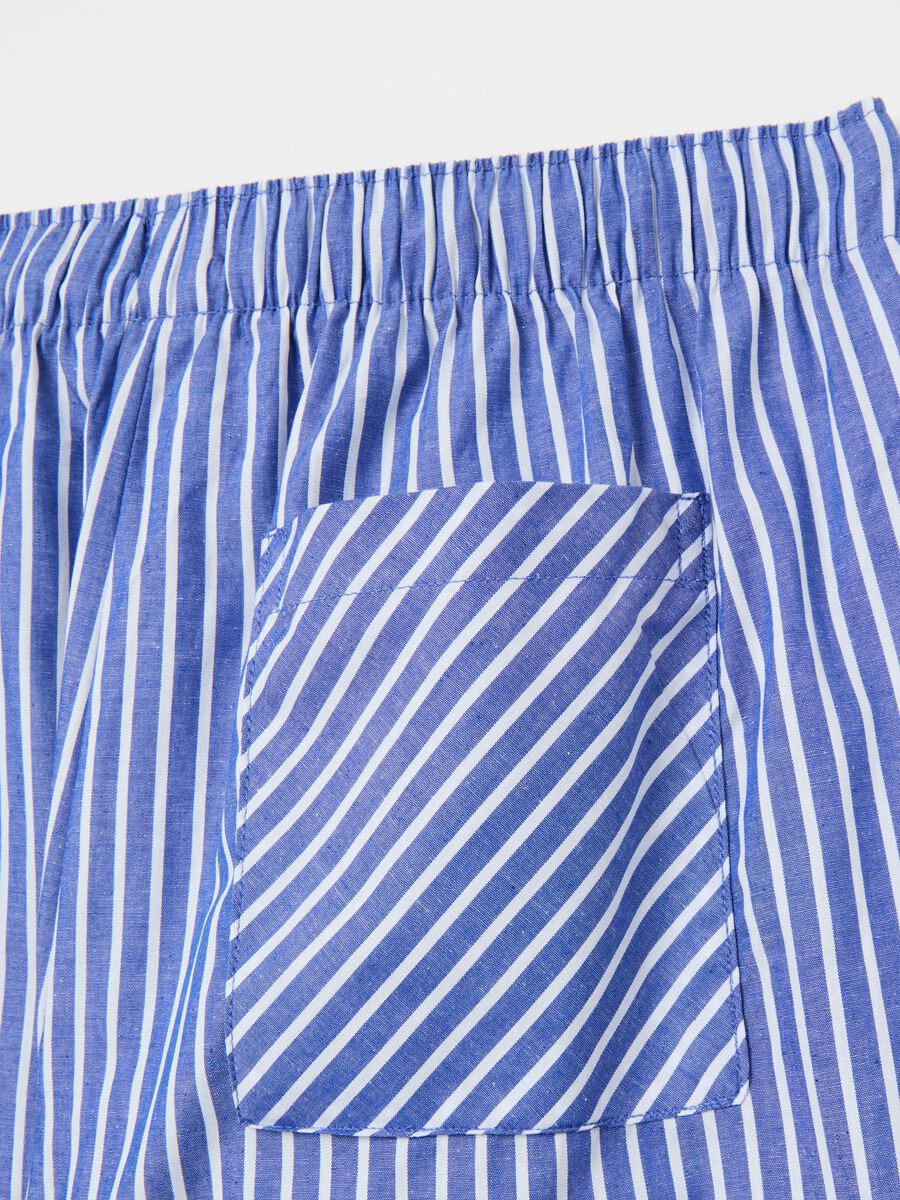 Pyjama trousers in patterned cotton_5
