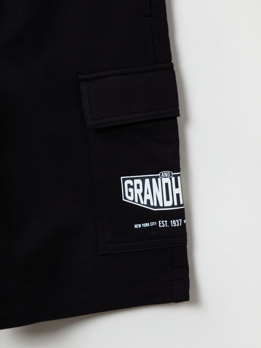Shorts in cotone con stampa Grand&Hills_2