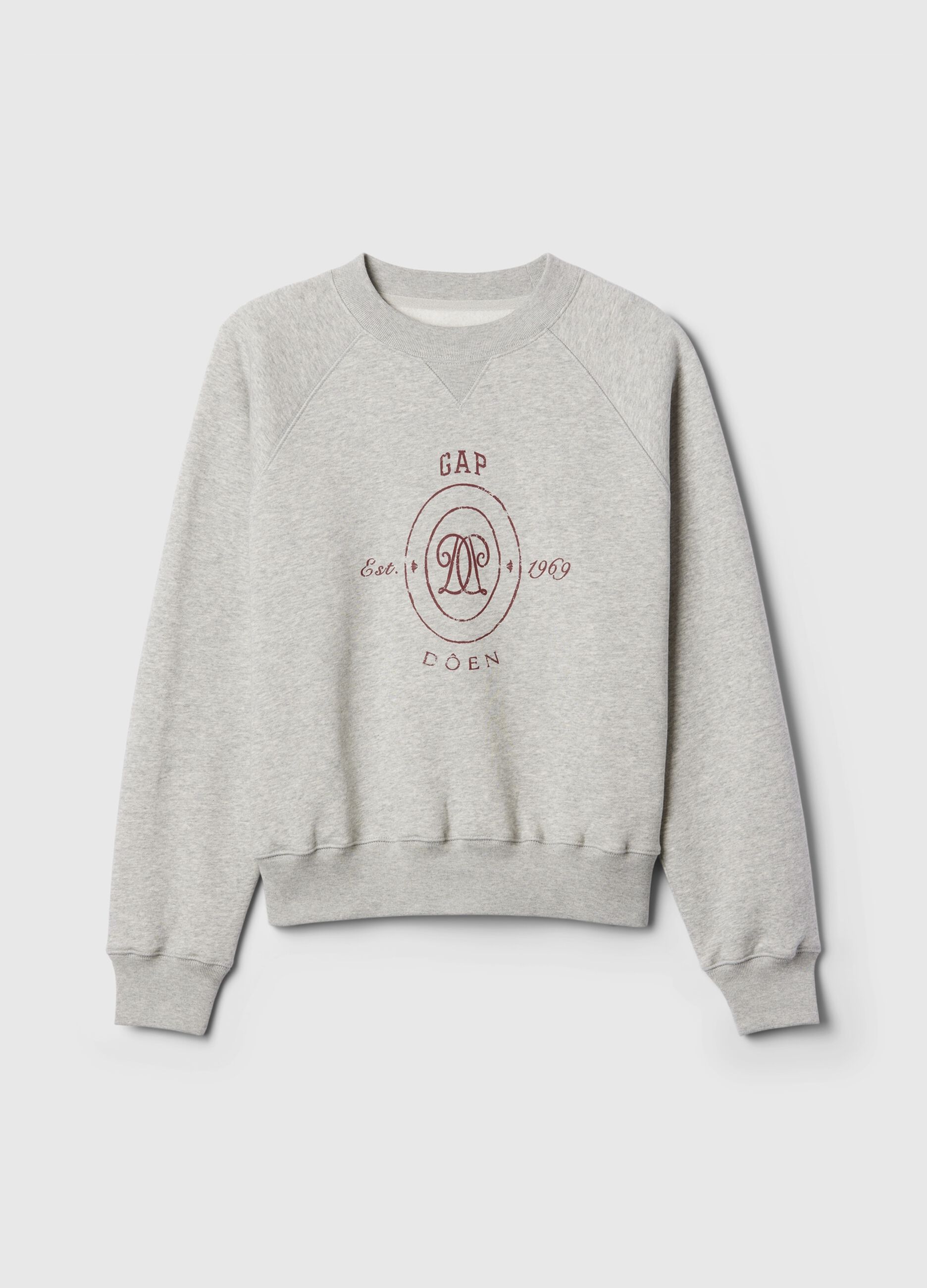 GAP for DÔEN sweatshirt with round neck and print