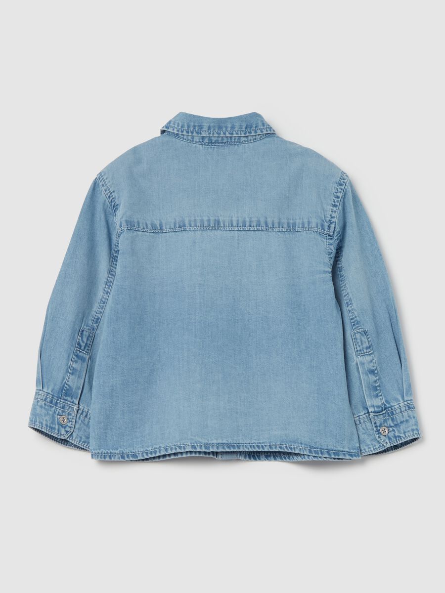 Denim shirt with pockets_1