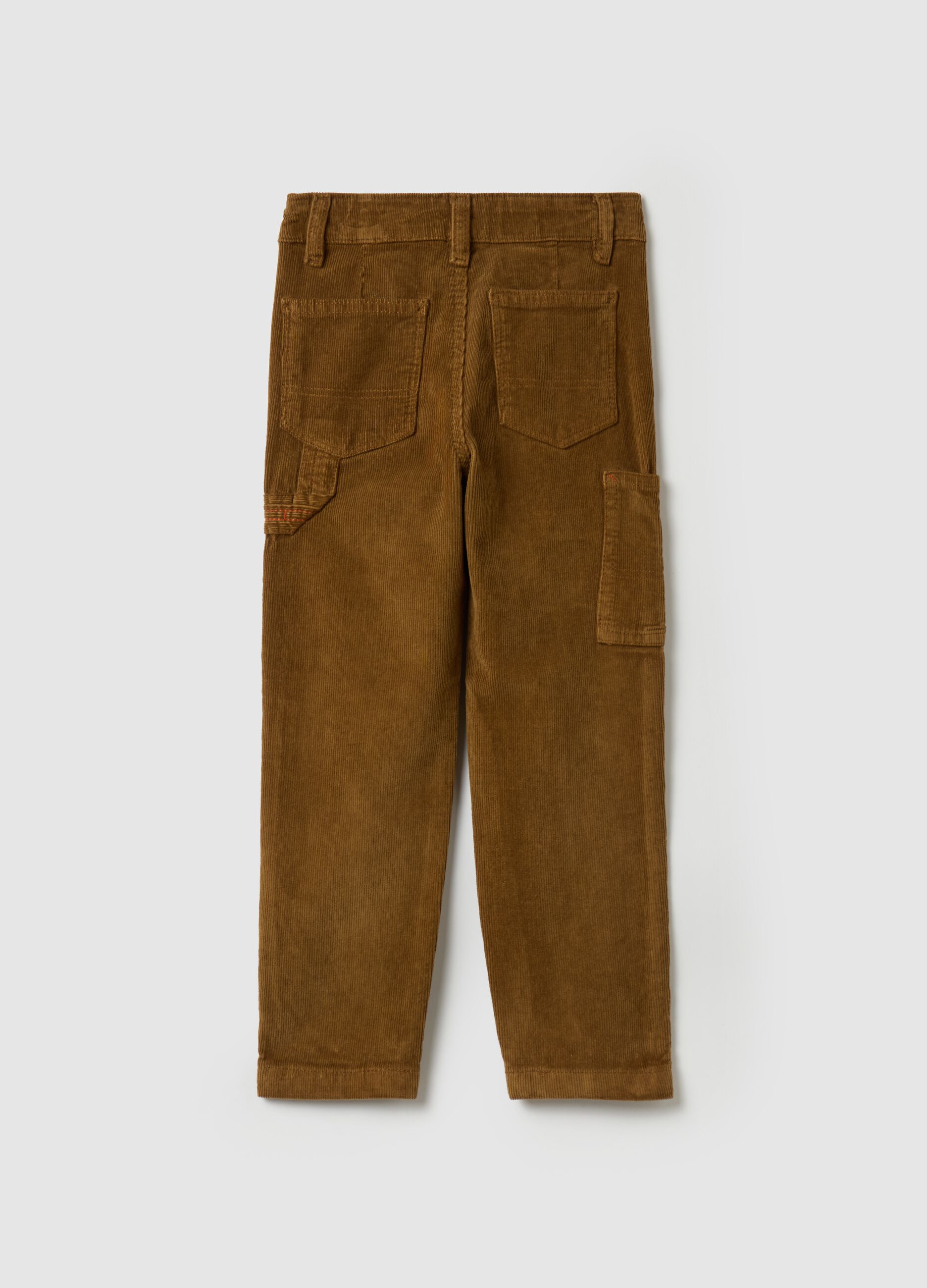 Pantaloni modello worker in corduroy