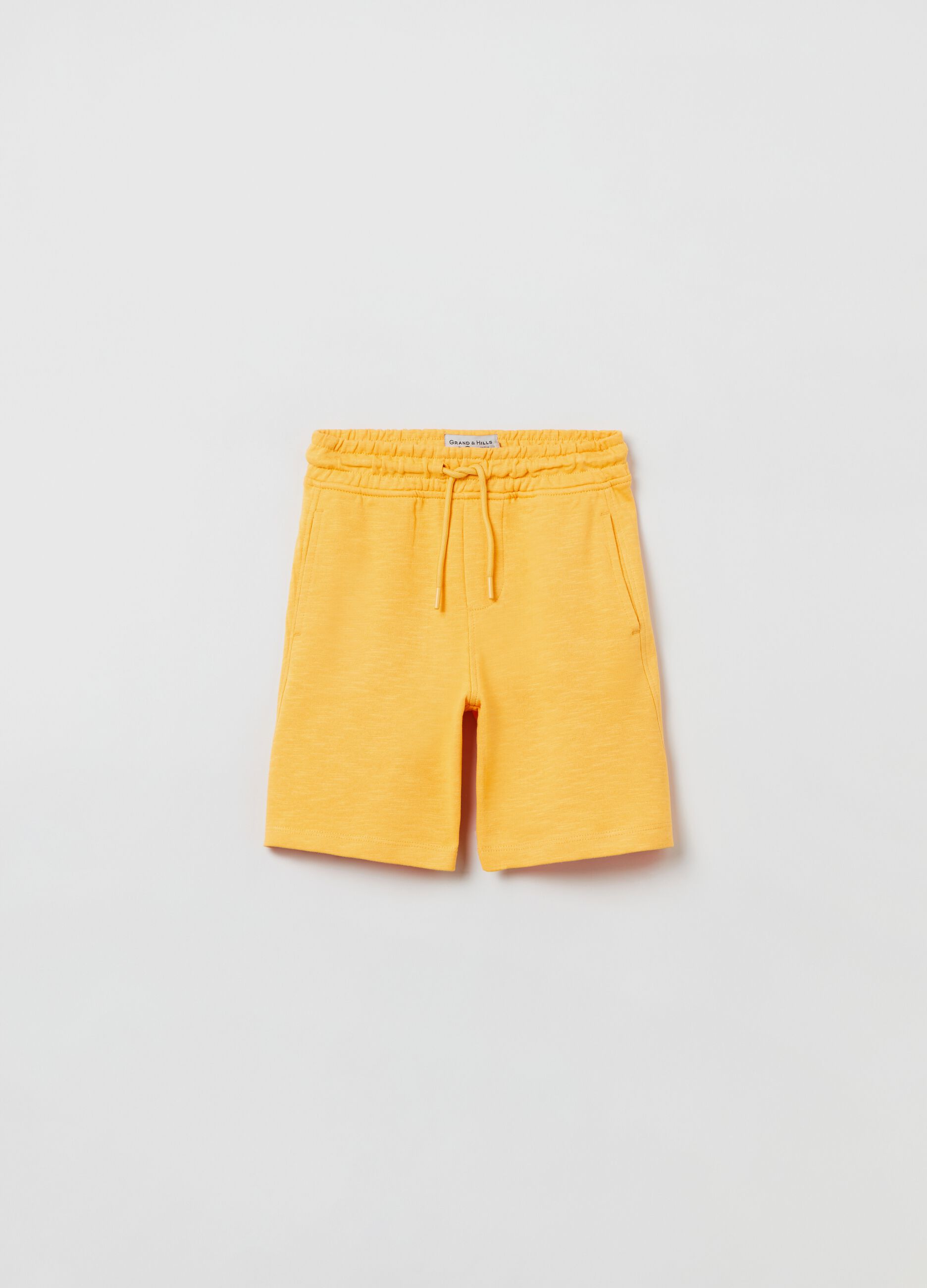 Grand&Hills plush shorts with drawstring