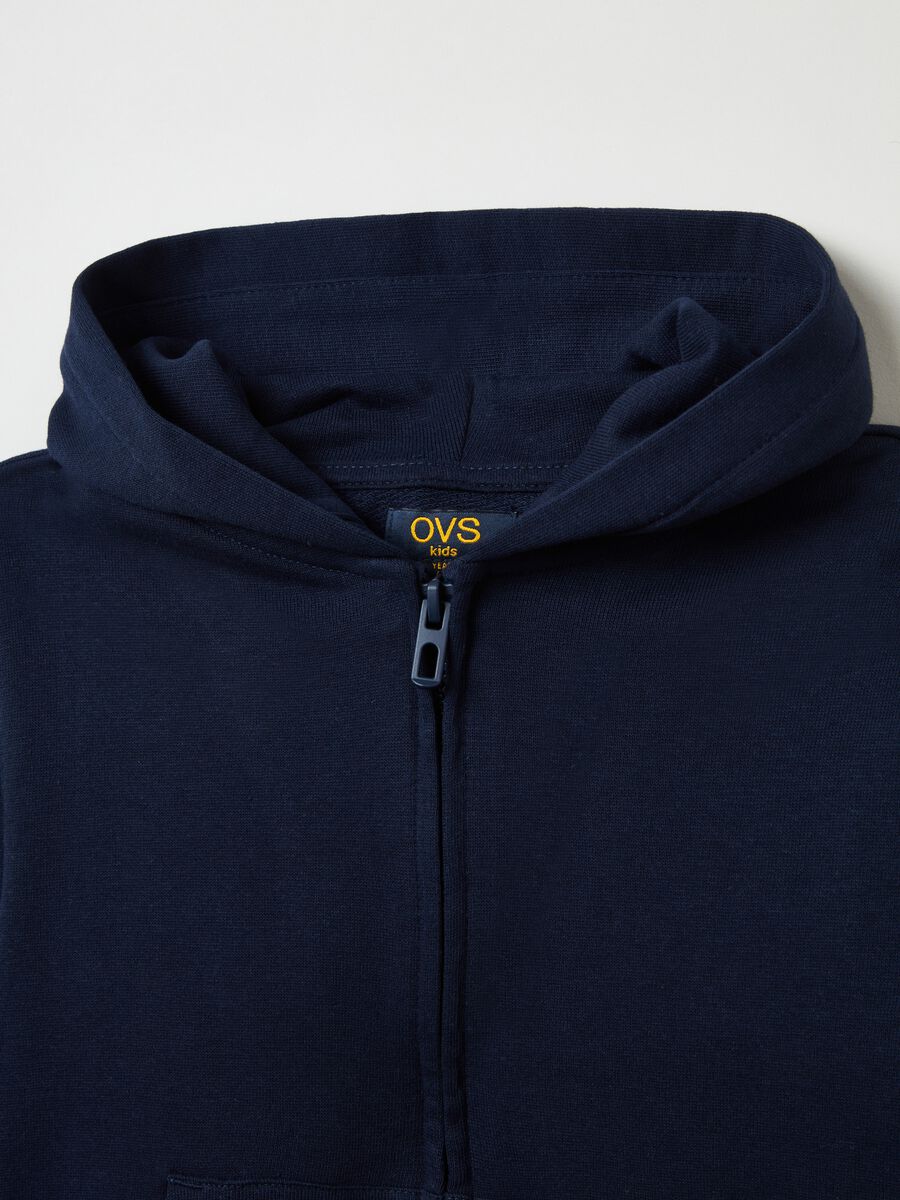 French terry full-zip hoodie_2