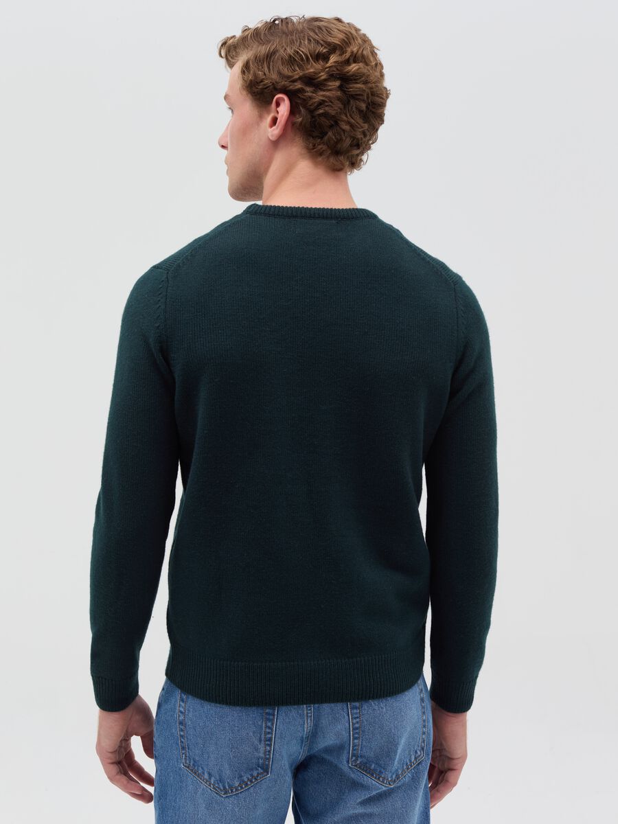 Round neck pullover_2