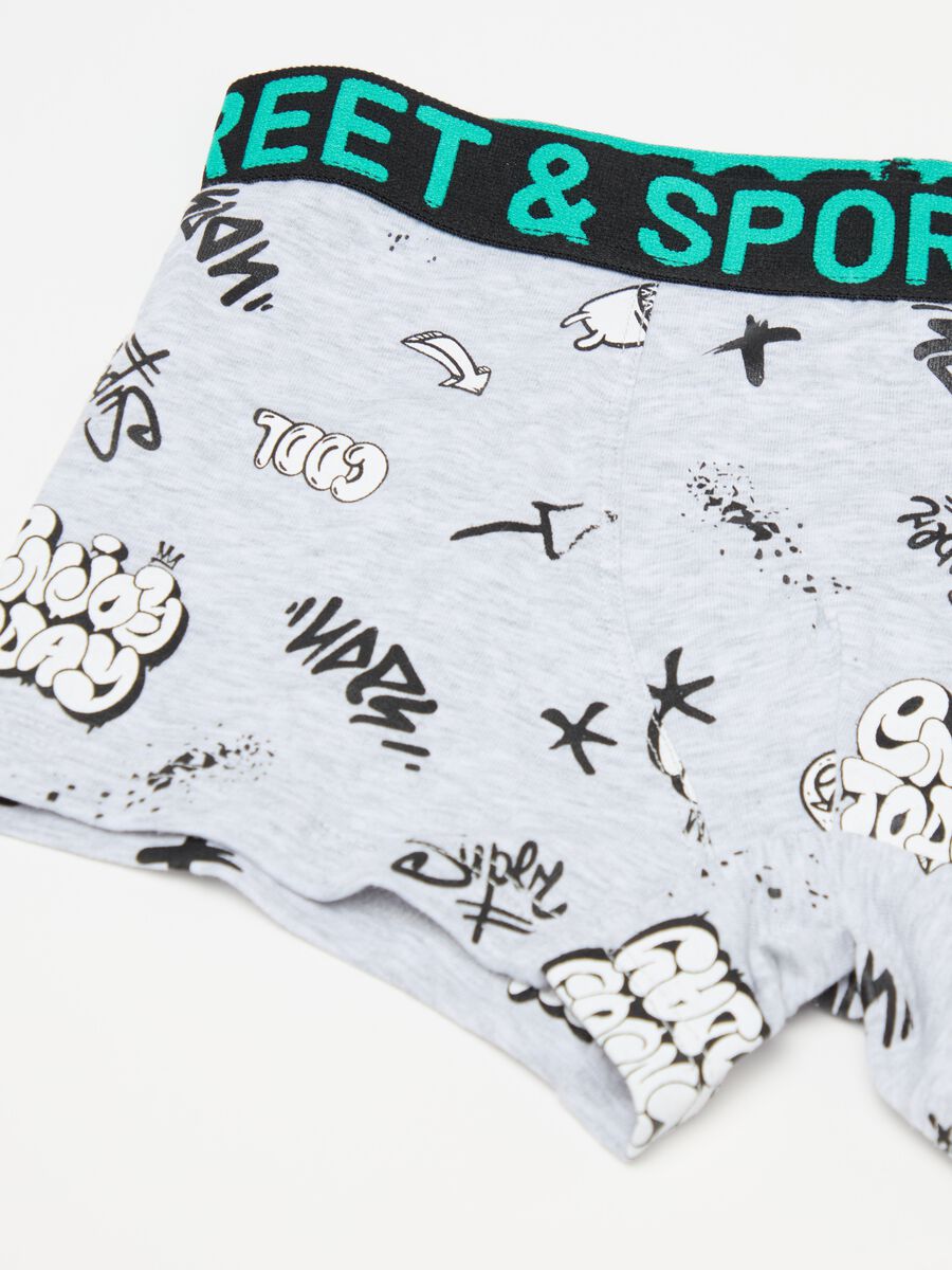 Three-pack boxer shorts with print in organic cotton_3