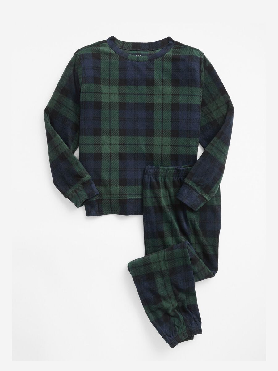 Full-length pyjamas in flannel_0