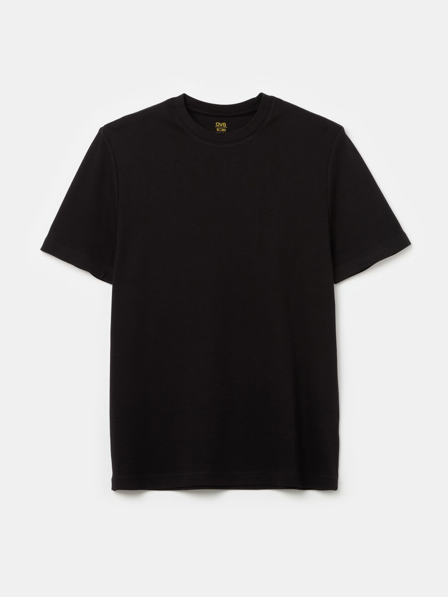 Interlock cotton T-shirt_4