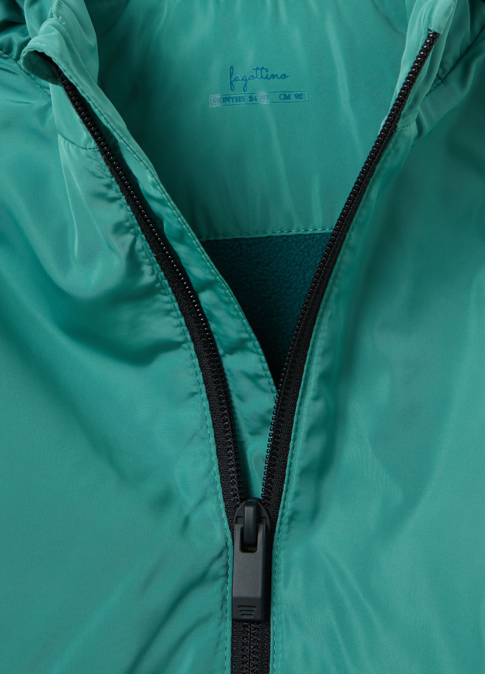 Waterproof jacket with hood