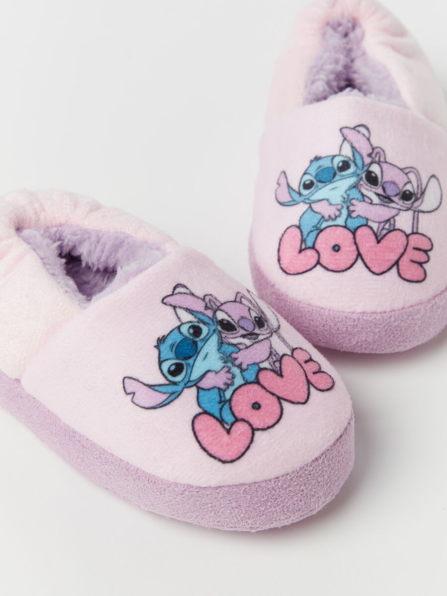 Slippers with Angel and Stitch print_2