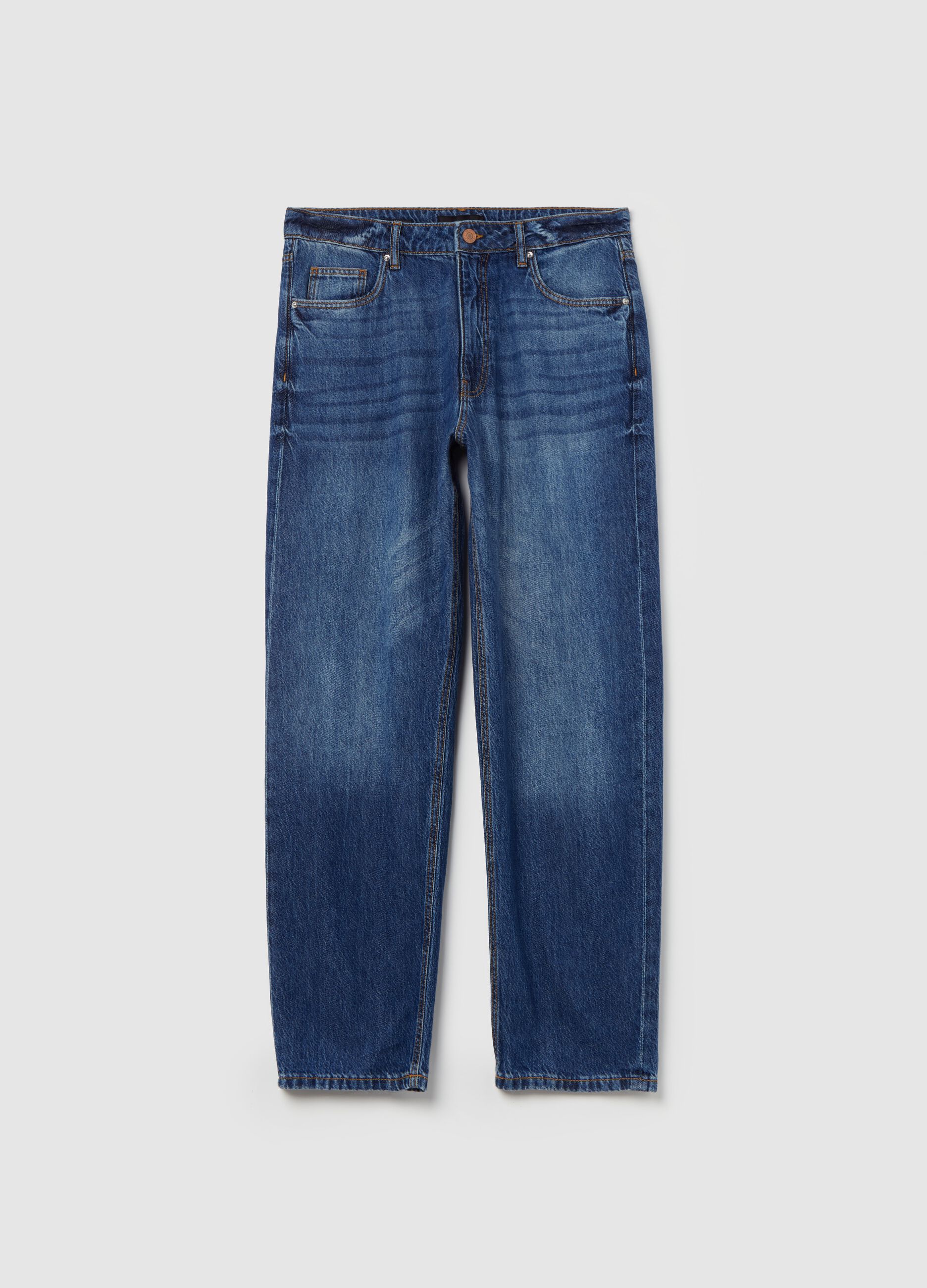 Baggy-fit jeans with five pockets