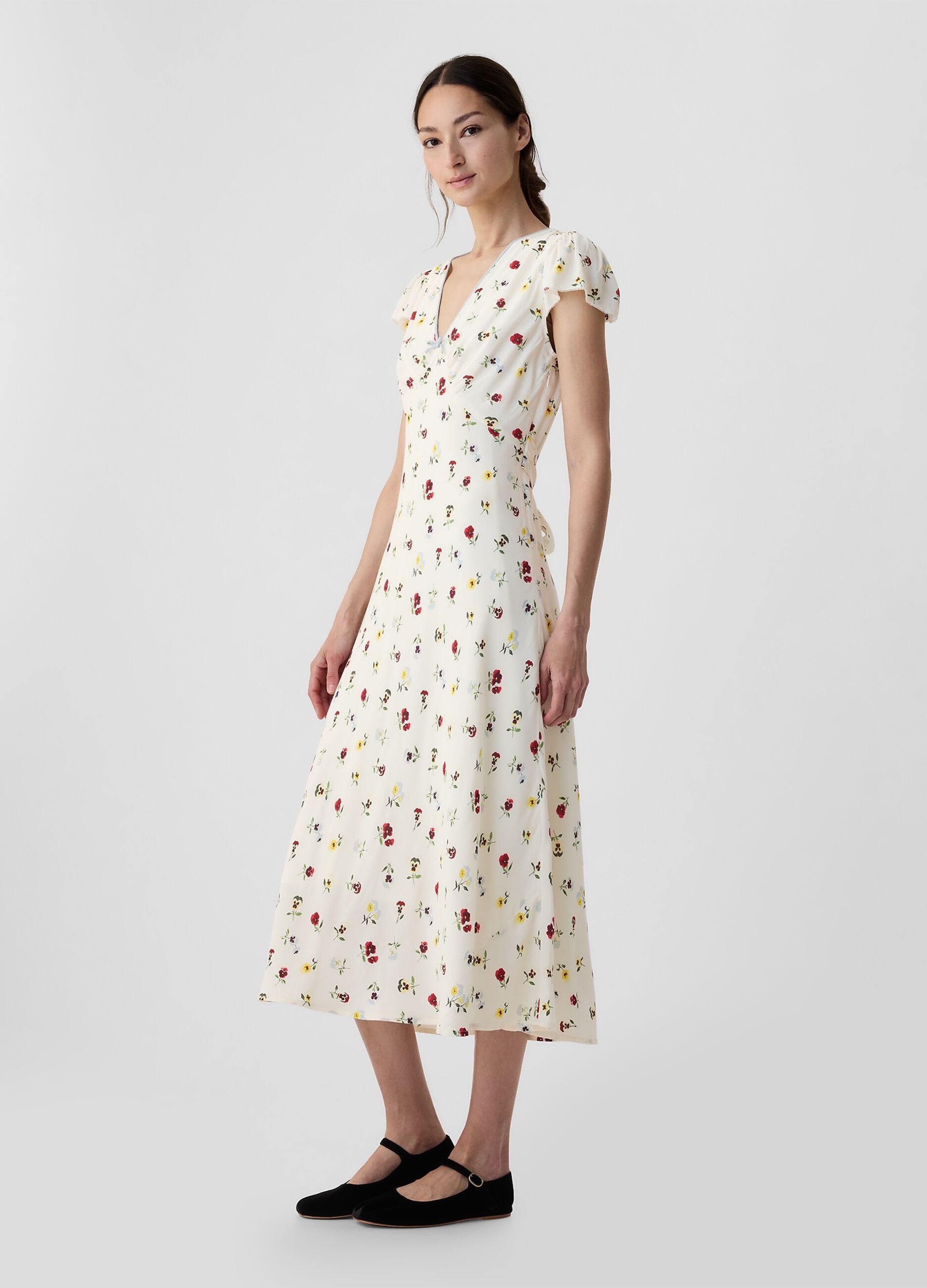 GAP for DÔEN floral midi dress