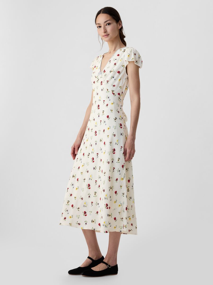 GAP for DÔEN floral midi dress_0