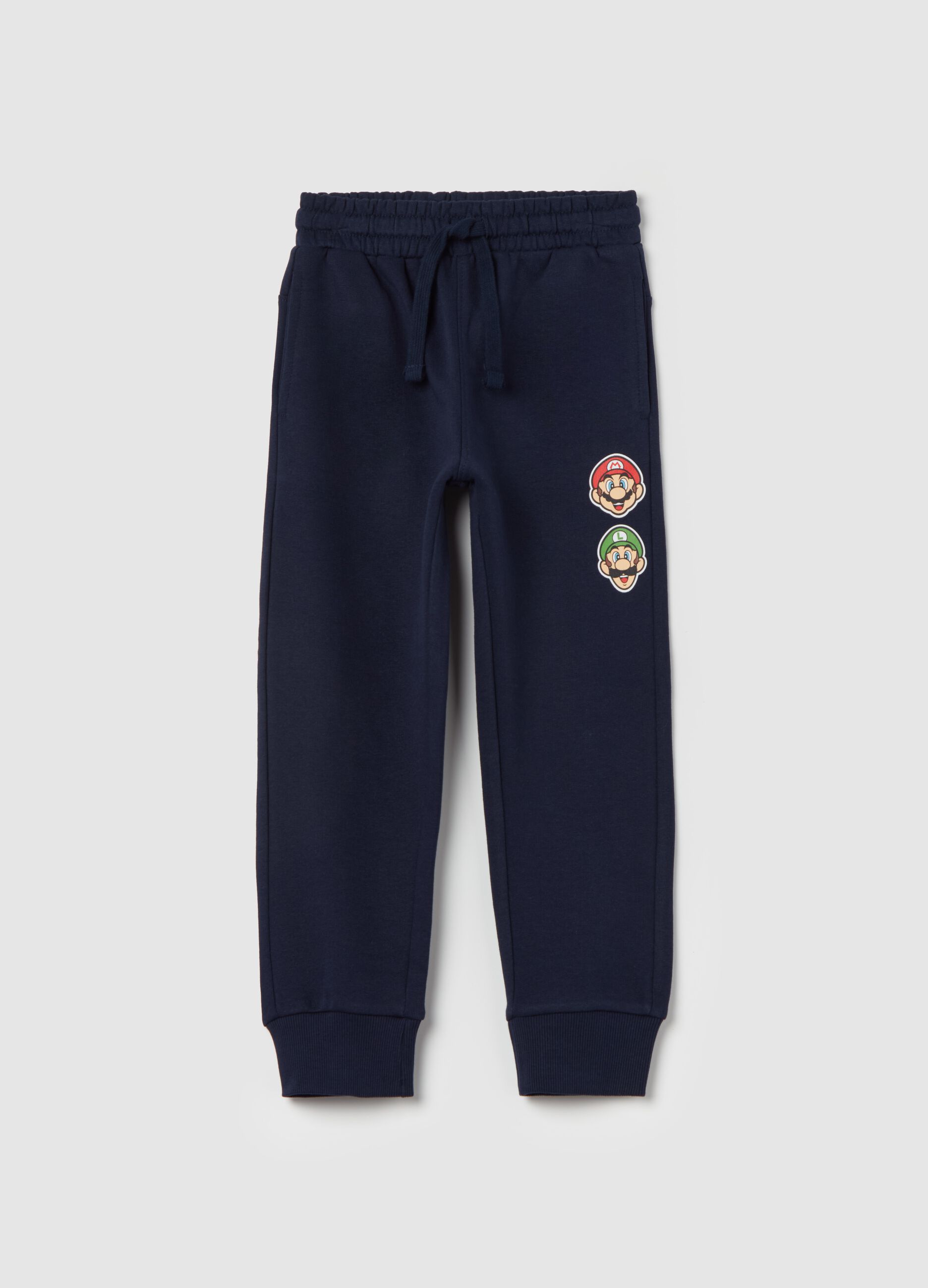 Joggers in felpa con stampa Super Mario™