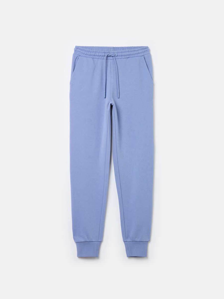 Essential joggers in fleece with drawstring_4