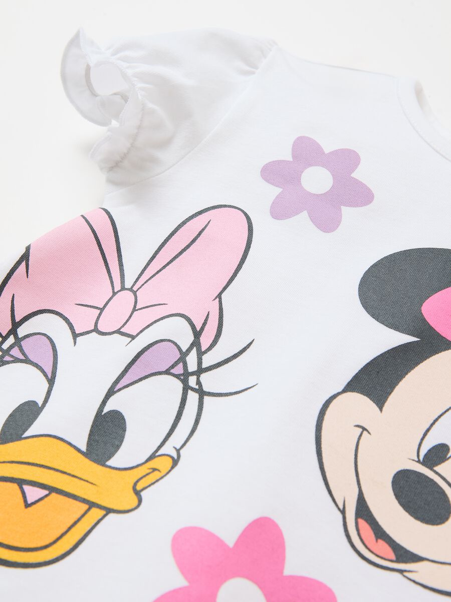 T-shirt con stampa Minnie e Paperina_2