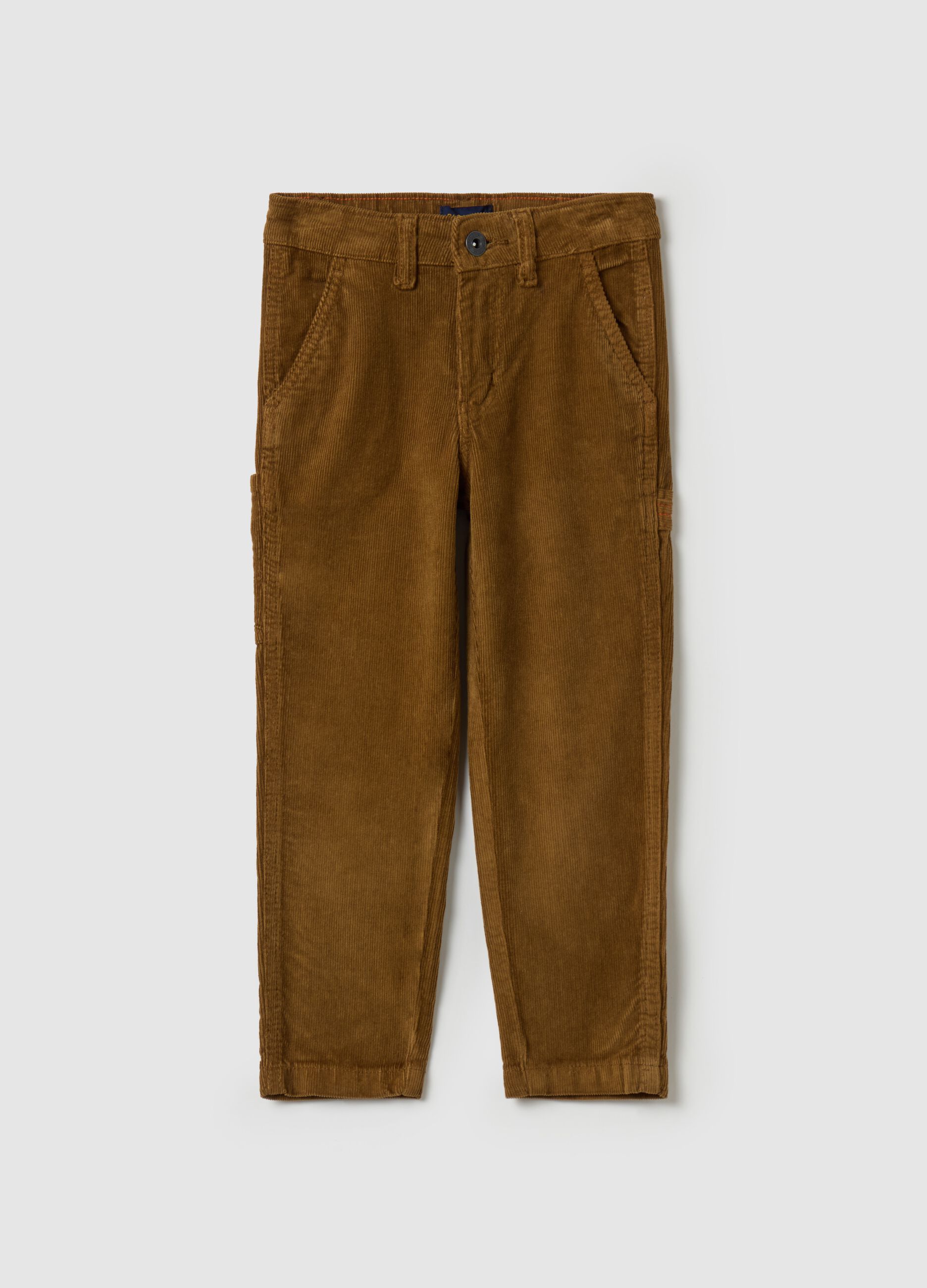 Pantaloni modello worker in corduroy