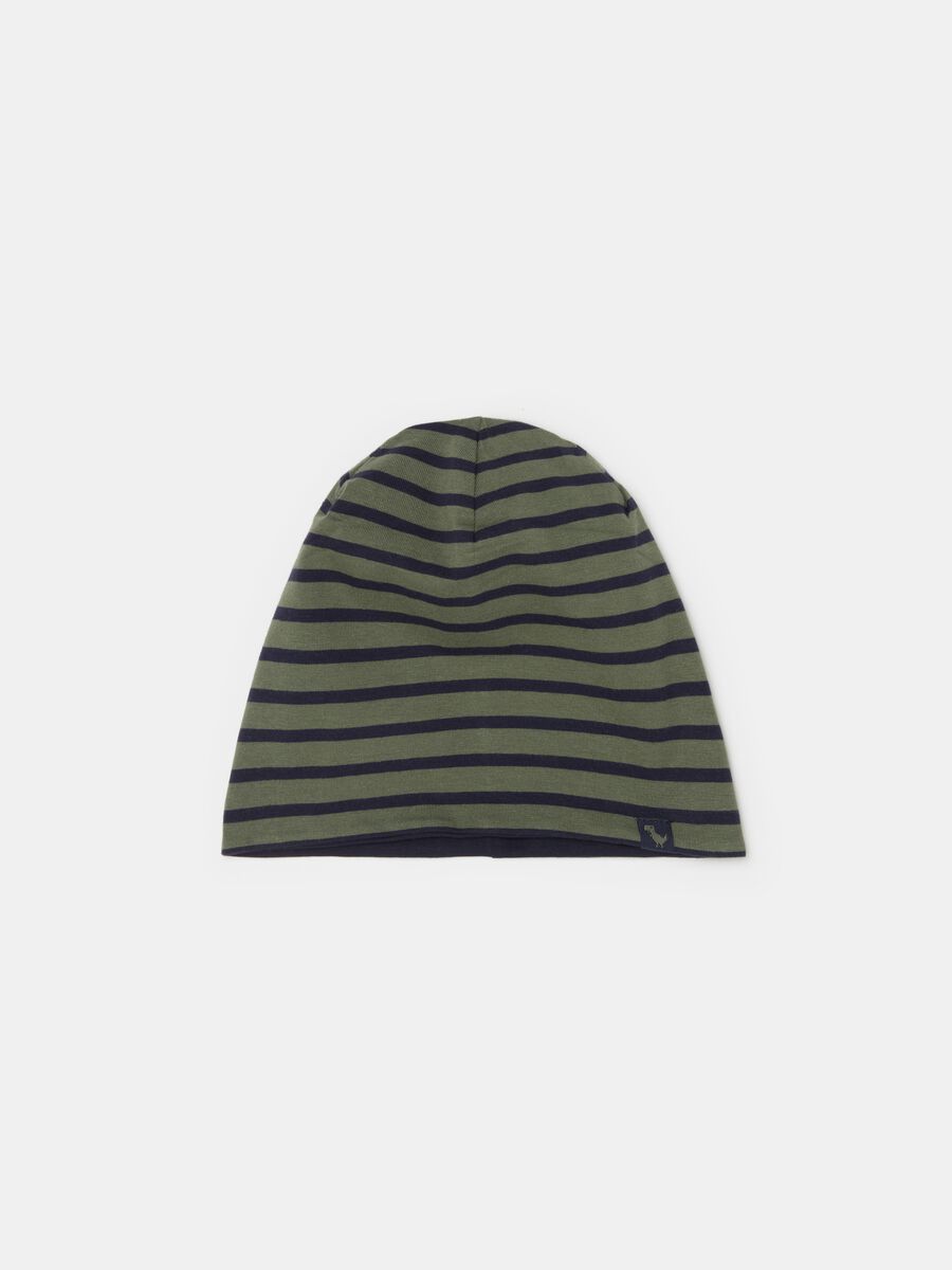 Reversible hat in stretch jersey_0