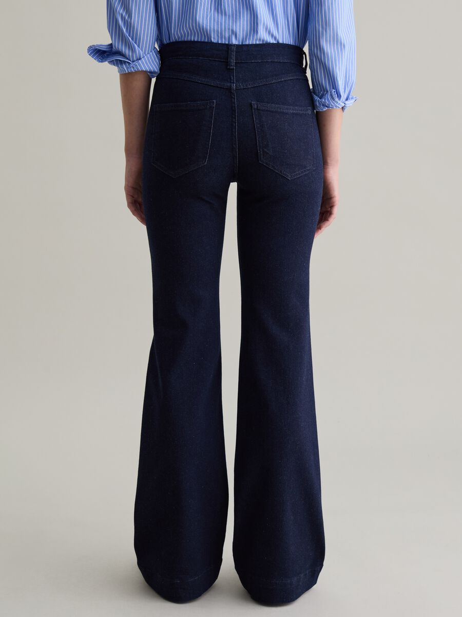 Bootcut-fit jeans with high waist_2