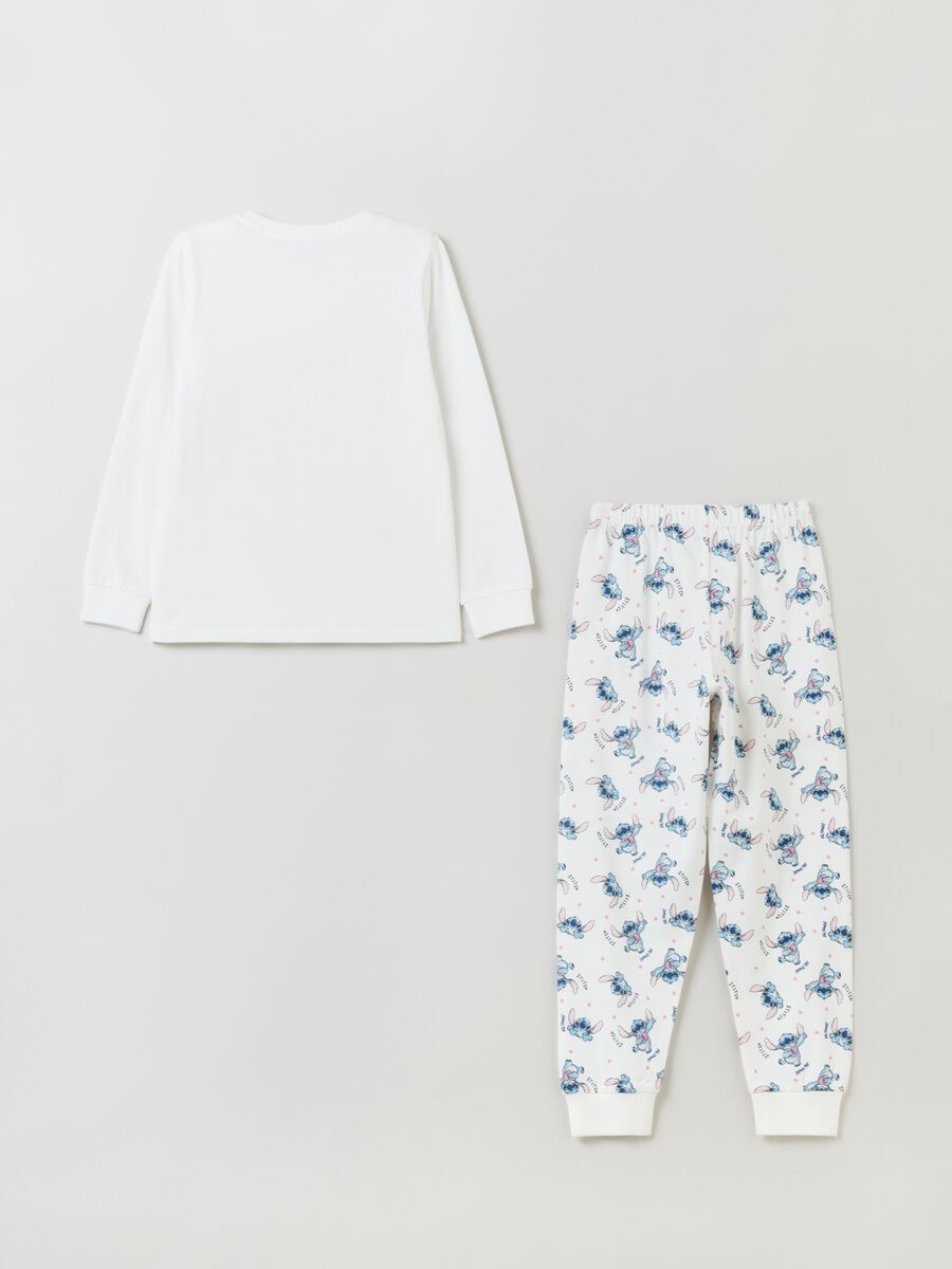 Cotton pyjamas with Stitch print_1