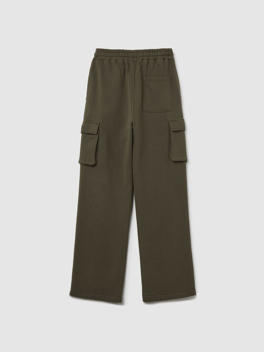 Cargo Sweatpants Military Green_6