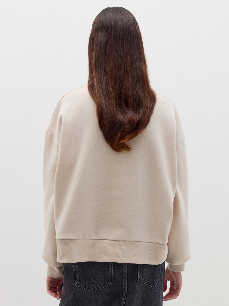 Sweatshirt with round neck_3