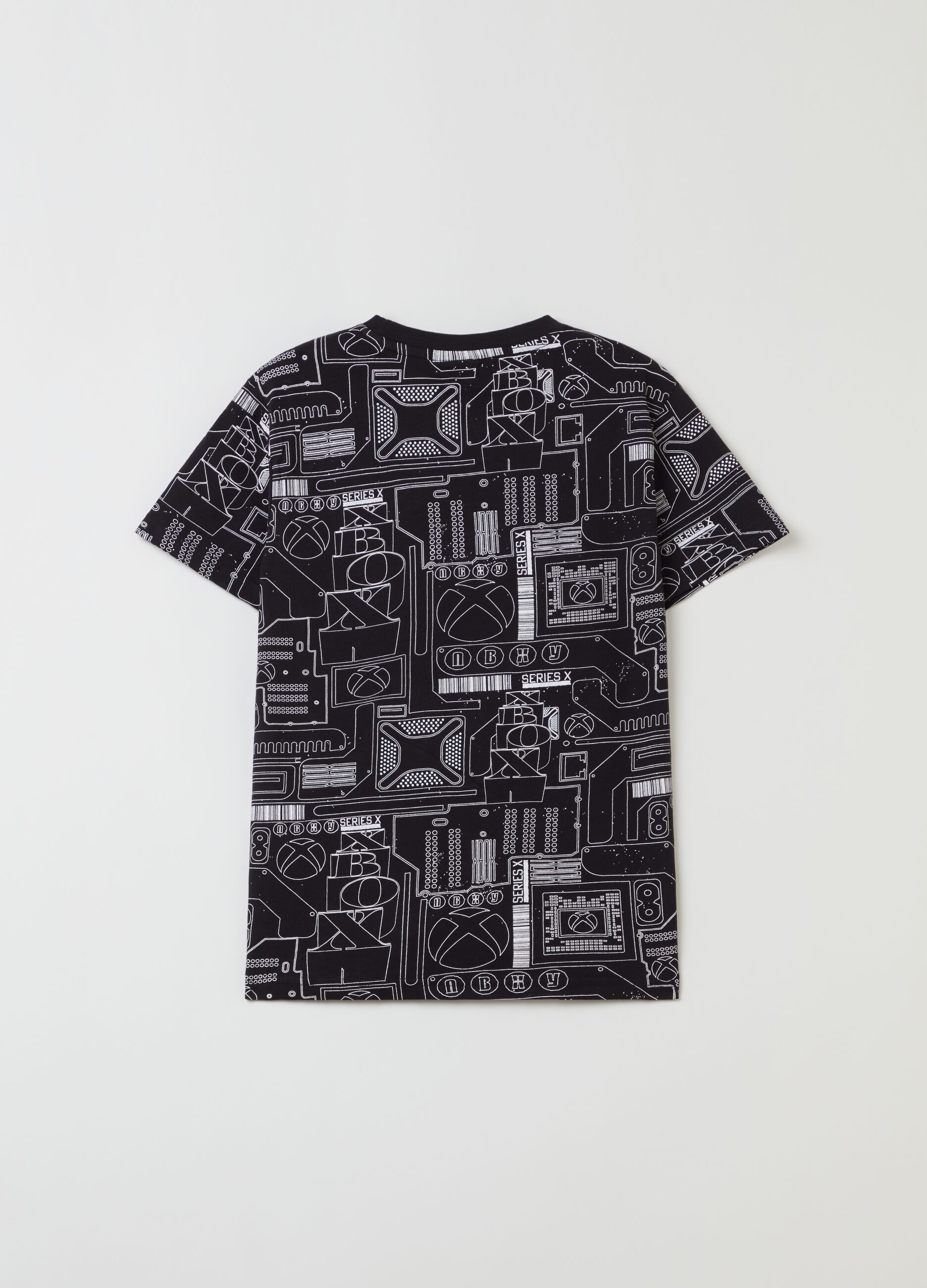T-shirt with all-over X-Box Series print