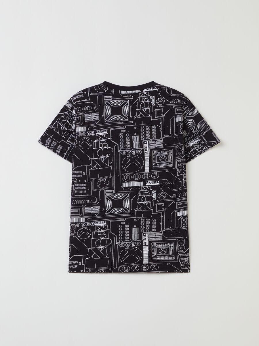T-shirt con stampa X-Box Series all-over_1