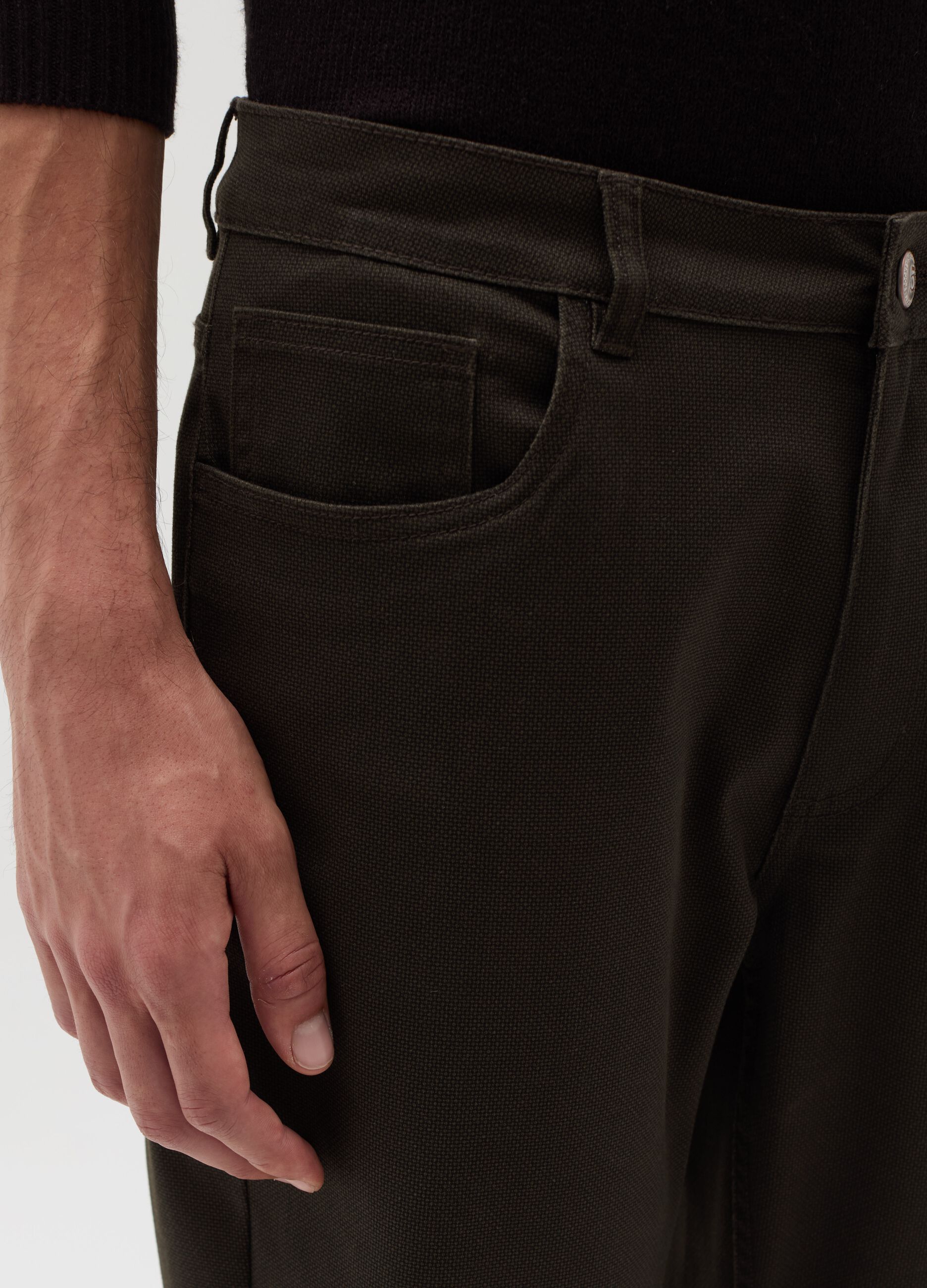 Regular-fit trousers with five pockets