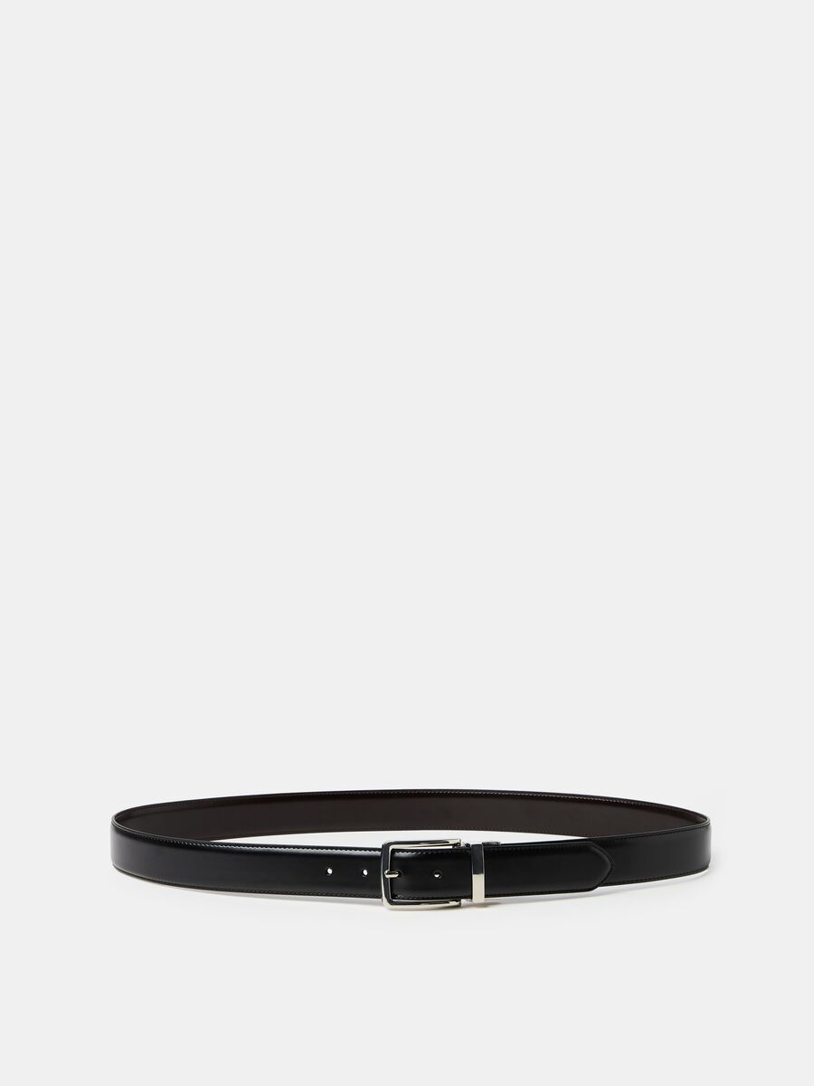 Double-sided belt in leather_1