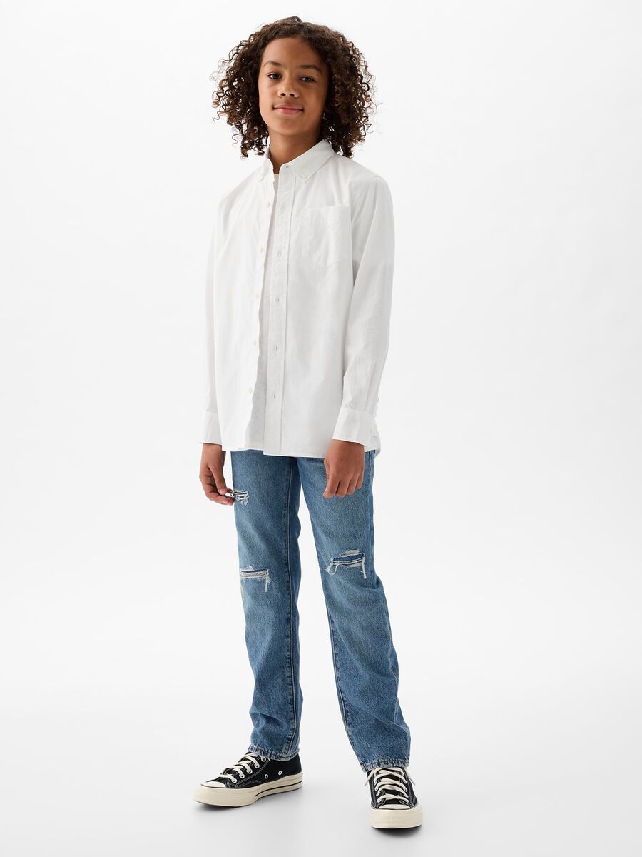 Organic cotton shirt with pocket_1
