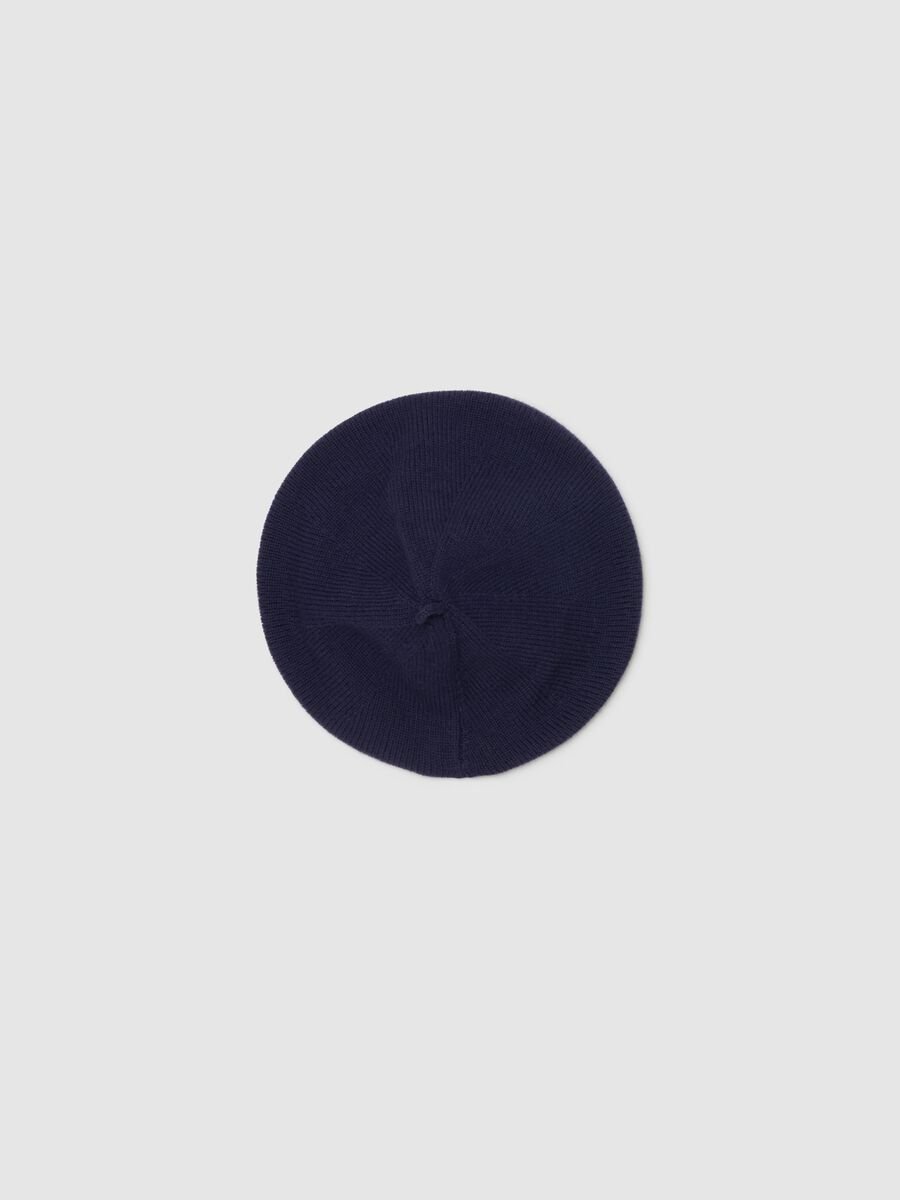 French beret in wool_0