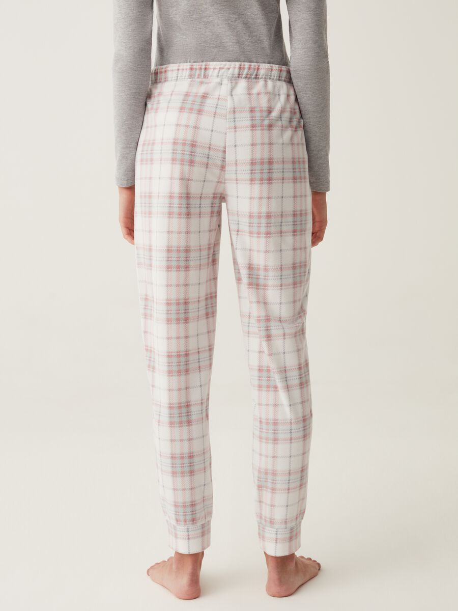 Long check pyjama trousers_2