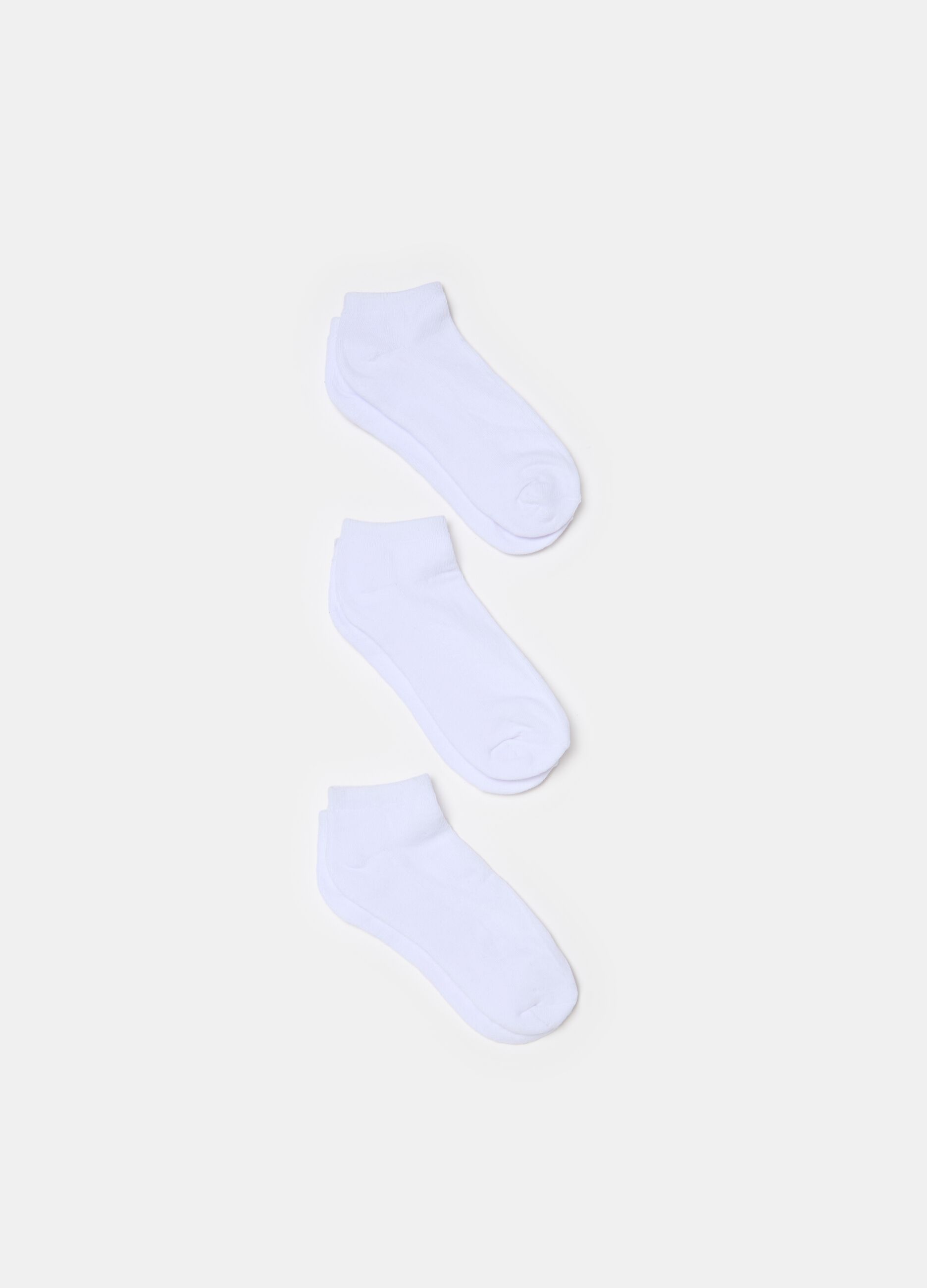 Three-pair pack sneaker liners