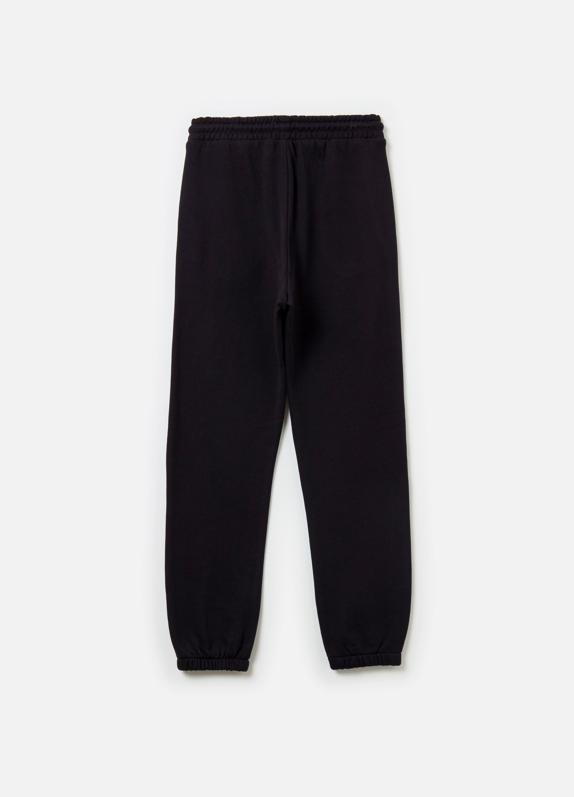 Essential joggers in organic cotton with drawstring