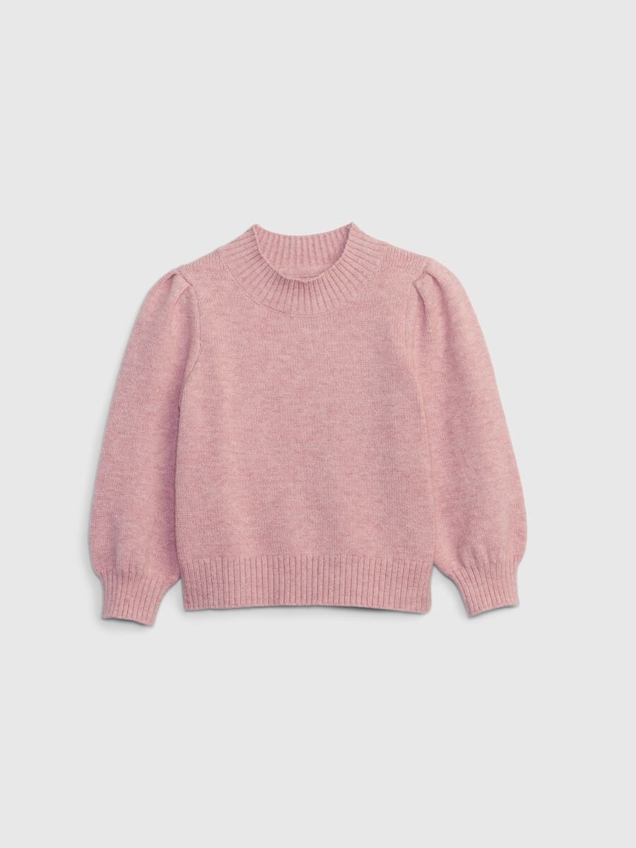 Pullover with mock neck_0