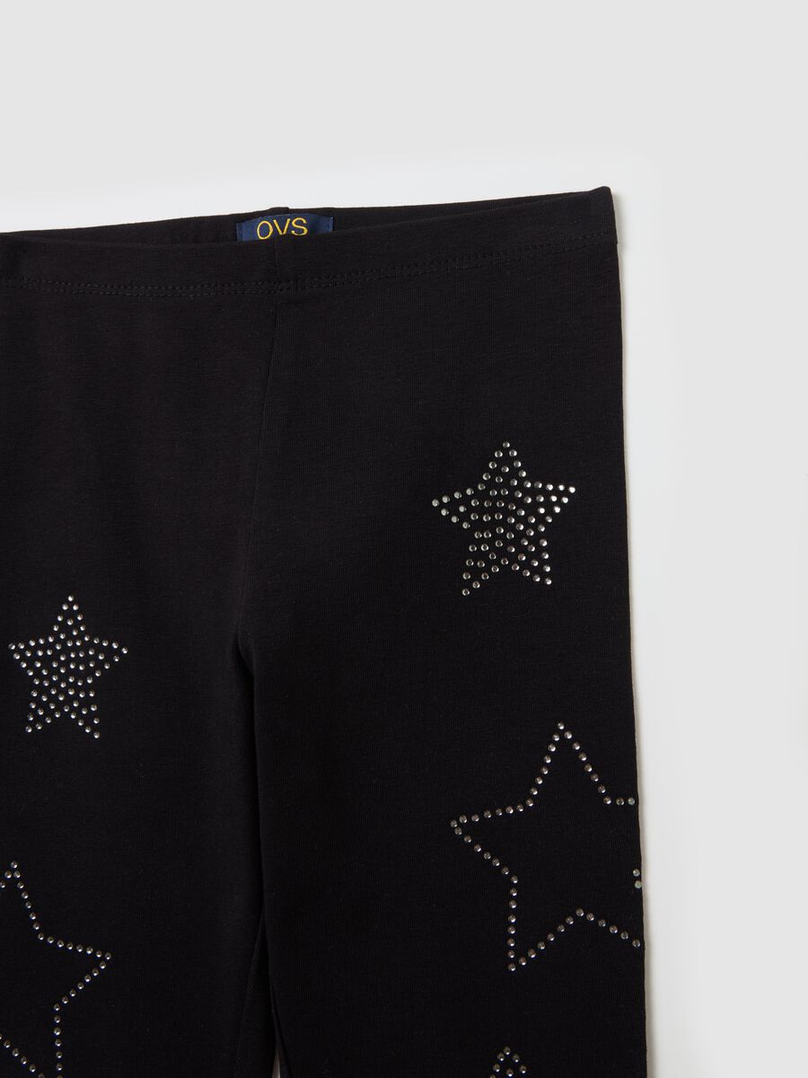 Leggings with stars and studs_2