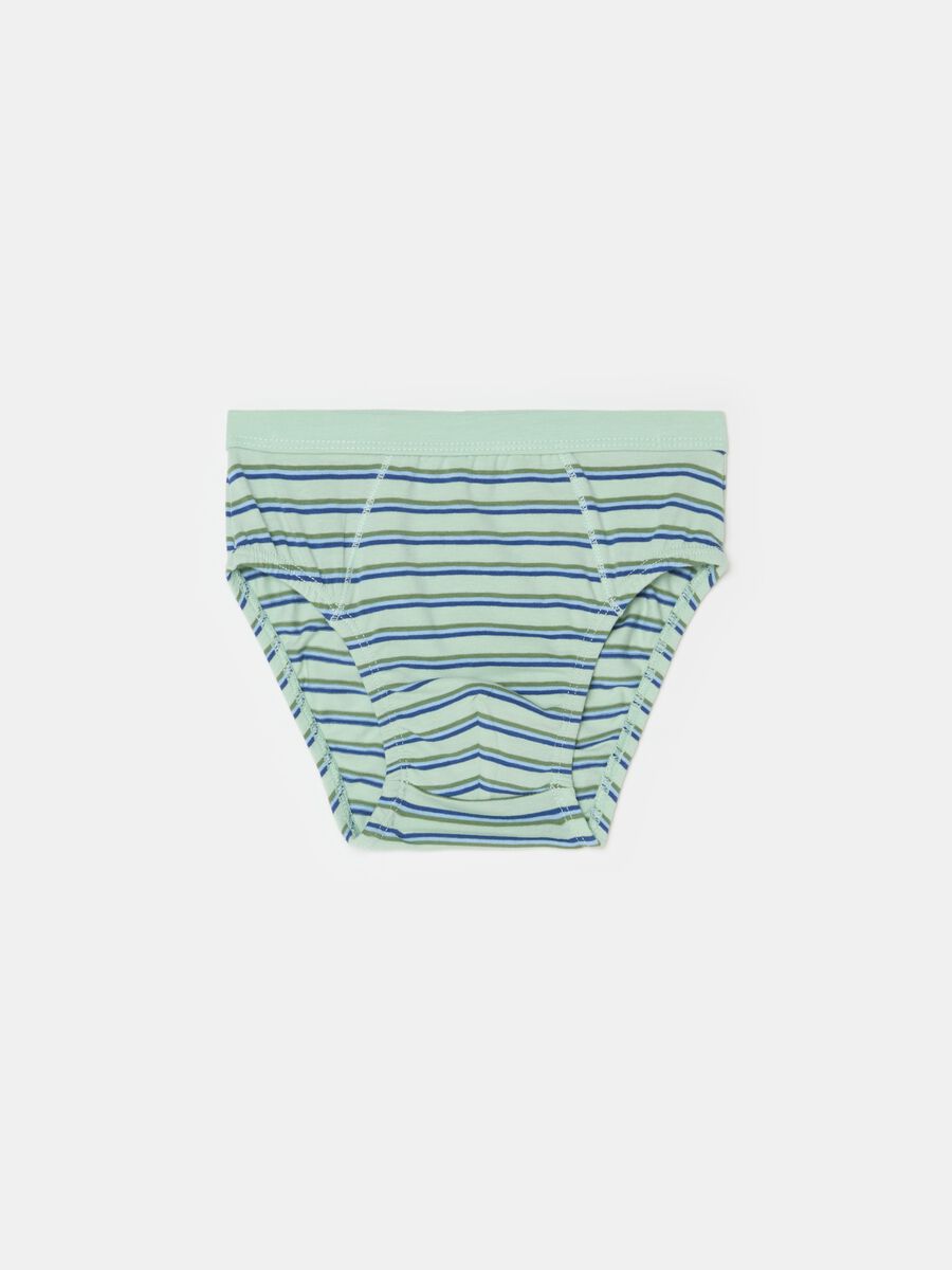 Striped organic cotton briefs_0